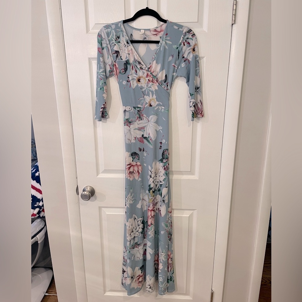 Pink Blush Maternity Dress Small